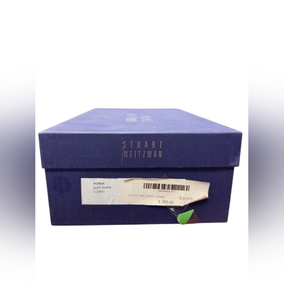 Stuart Weitzman NWT Heels Rowin Buff Whips Snake Print Size 9 - Picture 9 of 9